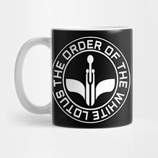 The order white lotus fashion Mug